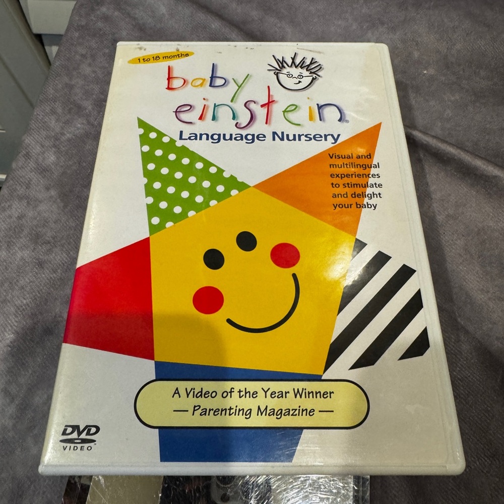 Baby‎ Einstein Language Nursery DVD - Multicolor